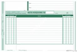 Nota Księgowa MICHALCZYK I PROKOP A5 80 kartek