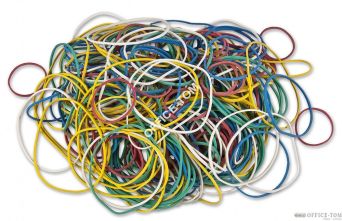 Gumki recepturki E&D PLASTIC mix kolor 15g plastikowe pudełko opak typ KM