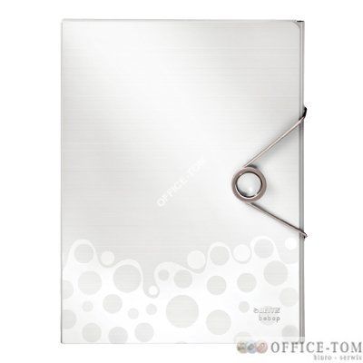 Teczka z gumką LEITZ Bebop 30 mm, biały