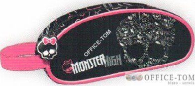 Piórnik - saszetka owalna MONSTER HIGH dla starszych ST.MAJEWSKI