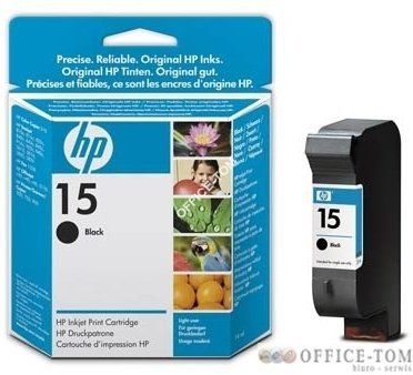 Tusz HP 15 (C6615NE) czarny 270str