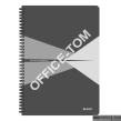 Kołonotatnik Office PP A4, w kratkę, szary 44950085 Leitz - 2