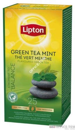 Herbata Lipton Green Tea Mint (25 saszetek)