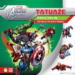 Książka Avengers - tatuaże Zielona Sowa