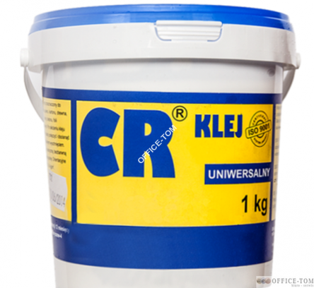 Klej uniwersalny CR 1kg .       introligatorski