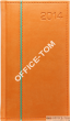 Kalendarz notesowy 90*160 ok36-C5 orange apl.pion TELEGRAPH - 2