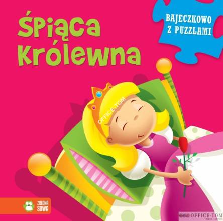 Książka Bajeczkowo z puzzlami - Śpiąca Królewna Zielona Sowa