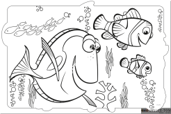 Puzzle Przygody Nemo - Maxi konturowe 30 elementów TREFL 14166