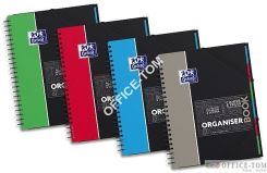 Kołozeszyt Organiserbook A4 80K krata Pp Oxford Student