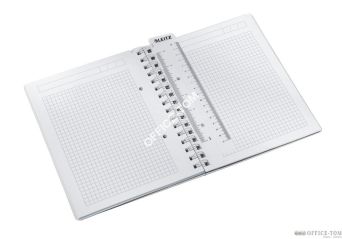Zeszyt na spirali LEITZ WOW A5 PP kr.pomarań 46410044