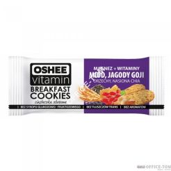 Oshee Vitamin Ciasteczka zbożowe 50g miód /jagody Goji/orzechy/nasiona CHIA