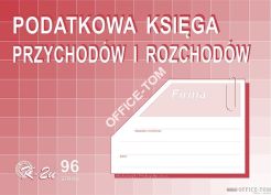 Podatkowa księga przychodów i rozchodów A4 offset Michalczyk i Prokop