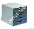 VARICOLOR pojemnik z siedmioma kolorowymi szufladkami. 760727 DURABLE - 3
