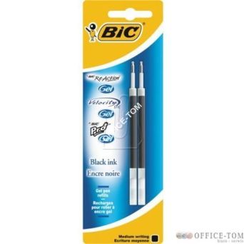 Wkłady do Pro+ React Gel / Vellocity Gel Czarne Blister 2 BIC