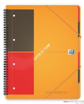 Kołozeszyt A4 80K linie Pp Oxford Organiserbook International