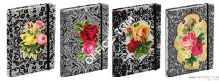 Notatnik ekskluzywny NARCISSUS 80k. Lace 12x17 4 wzory