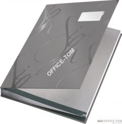 Książka do podpisu Leitz, szary