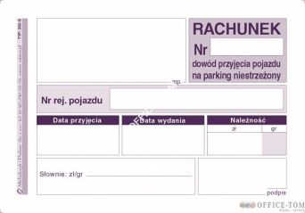 Rachunek MICHALCZYK I PROKOP A7 80 kartek