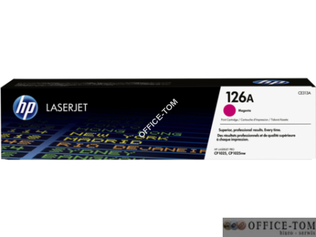 Toner HP 126A (CE313A) purpurowy 1000str