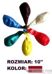 Balon GRAND 10\" metal brąz/burgund 100szt