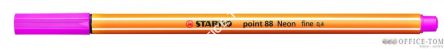 Cienkopis STABILO 88/056 neonowy różowy