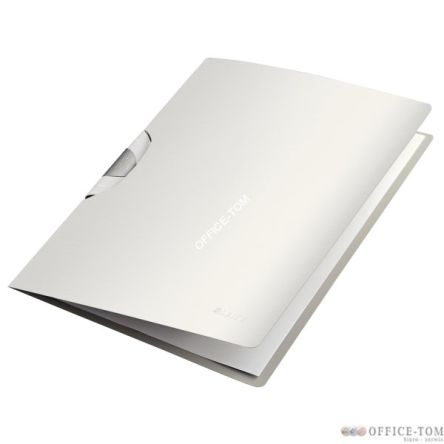 Skoroszyt z klipsem Leitz Style ColorClip Professional, biały