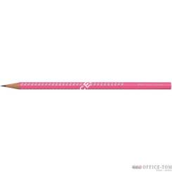 Ołówek SPARKLE B różowy z kryształkami FC118317 FABER-CASTELL