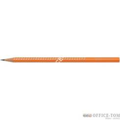 Ołówek SPARKLE B pomarańczowy z kryształkami FABER-CASTELL