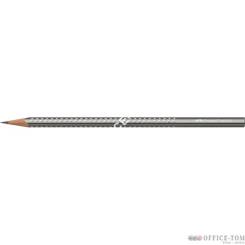 Ołówek SPARKLE B srebrny metalizowany z kryształkami FC118317 FABER-CASTELL